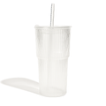 Perle™ Striped Ice Coffee Glass