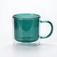 Mirage™ Glass Mug — Sage Green (hero front)